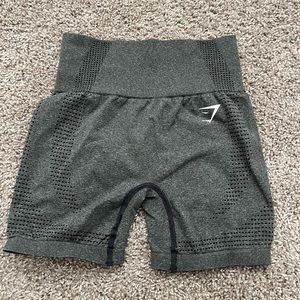 Charcoal grey gymshark biker shorts